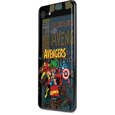 Marvel Classic Comics Avengers Assemble Google Pixel 3 XL Skin